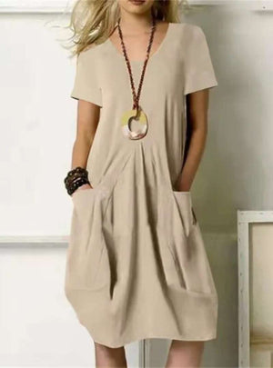 Elegant Sculpting Knee-Length Dress