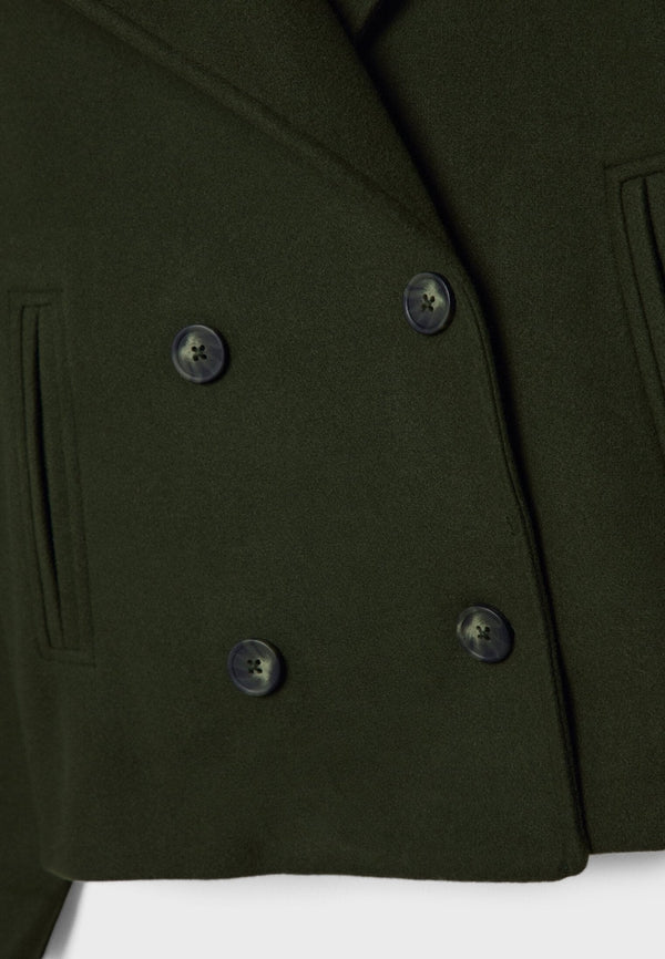 Stylish Double-Breasted Jacket with Elegant Fit