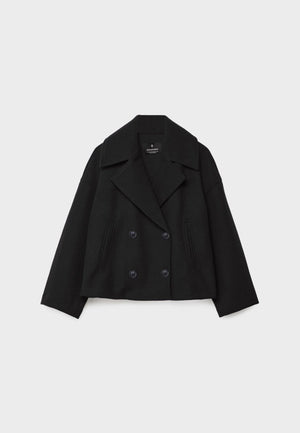 Stylish Double-Breasted Jacket with Elegant Fit