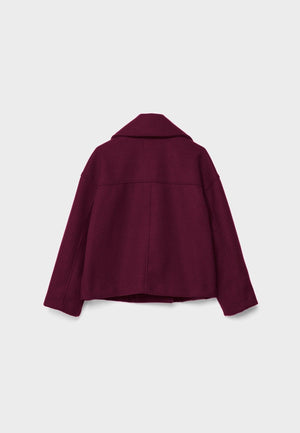 Women’s Cropped Double-Breasted Jacket