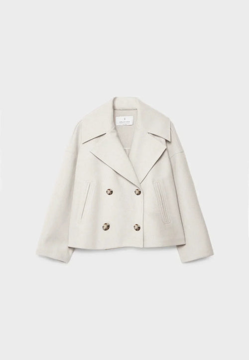Women’s Cropped Double-Breasted Jacket