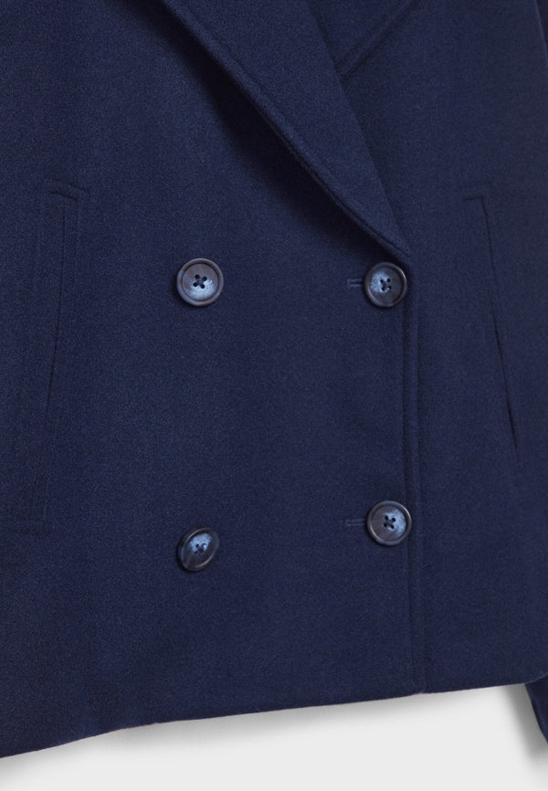 Stylish Double-Breasted Jacket with Elegant Fit