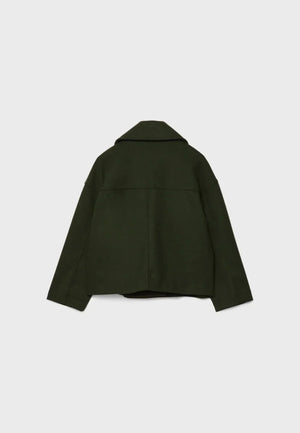 Women’s Cropped Double-Breasted Jacket