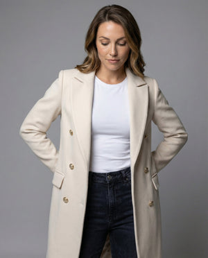 Women's Double-Breasted Winter Jacket