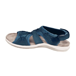 Women's Adjustable Strap Comfort Sandals with Cushioned Sole