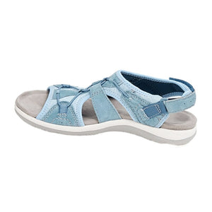 Women's Adjustable Strap Comfort Sandals with Cushioned Sole