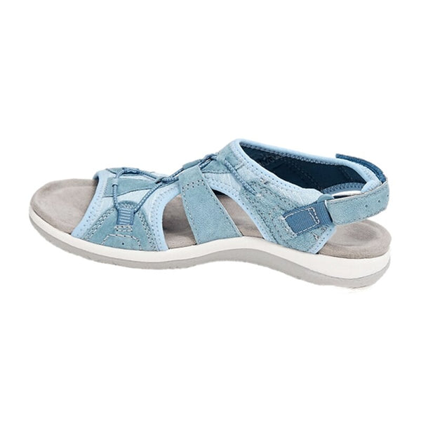 Women's Adjustable Strap Comfort Sandals with Cushioned Sole