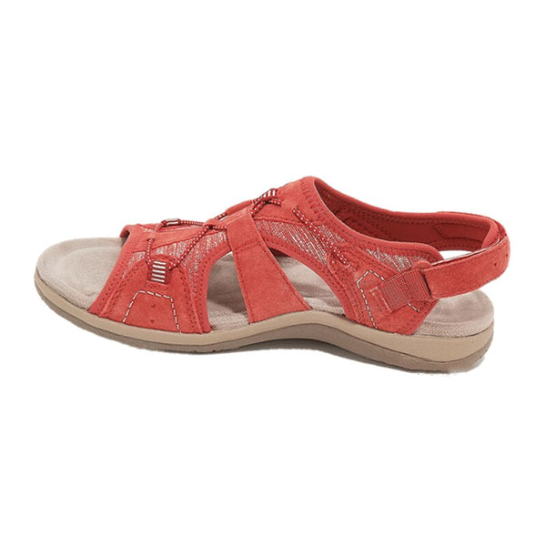 Women's Adjustable Strap Comfort Sandals with Cushioned Sole