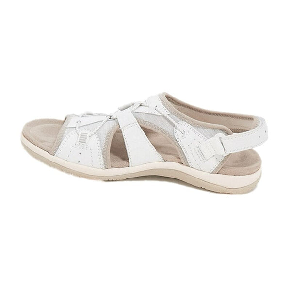 Women's Adjustable Strap Comfort Sandals with Cushioned Sole
