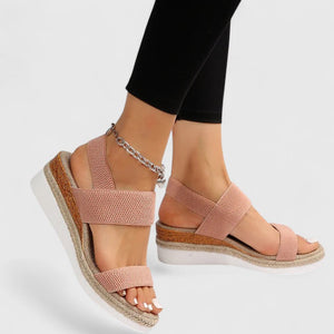 Women’s Espadrille Open-Toe Platform Sandals