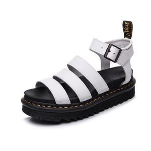 Women's Strappy Buckle Platform Sandals