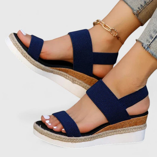 Women’s Espadrille Open-Toe Platform Sandals